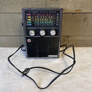 Electro Brand Model 5B
18T Transistor Solid State Portable AM FM Radio